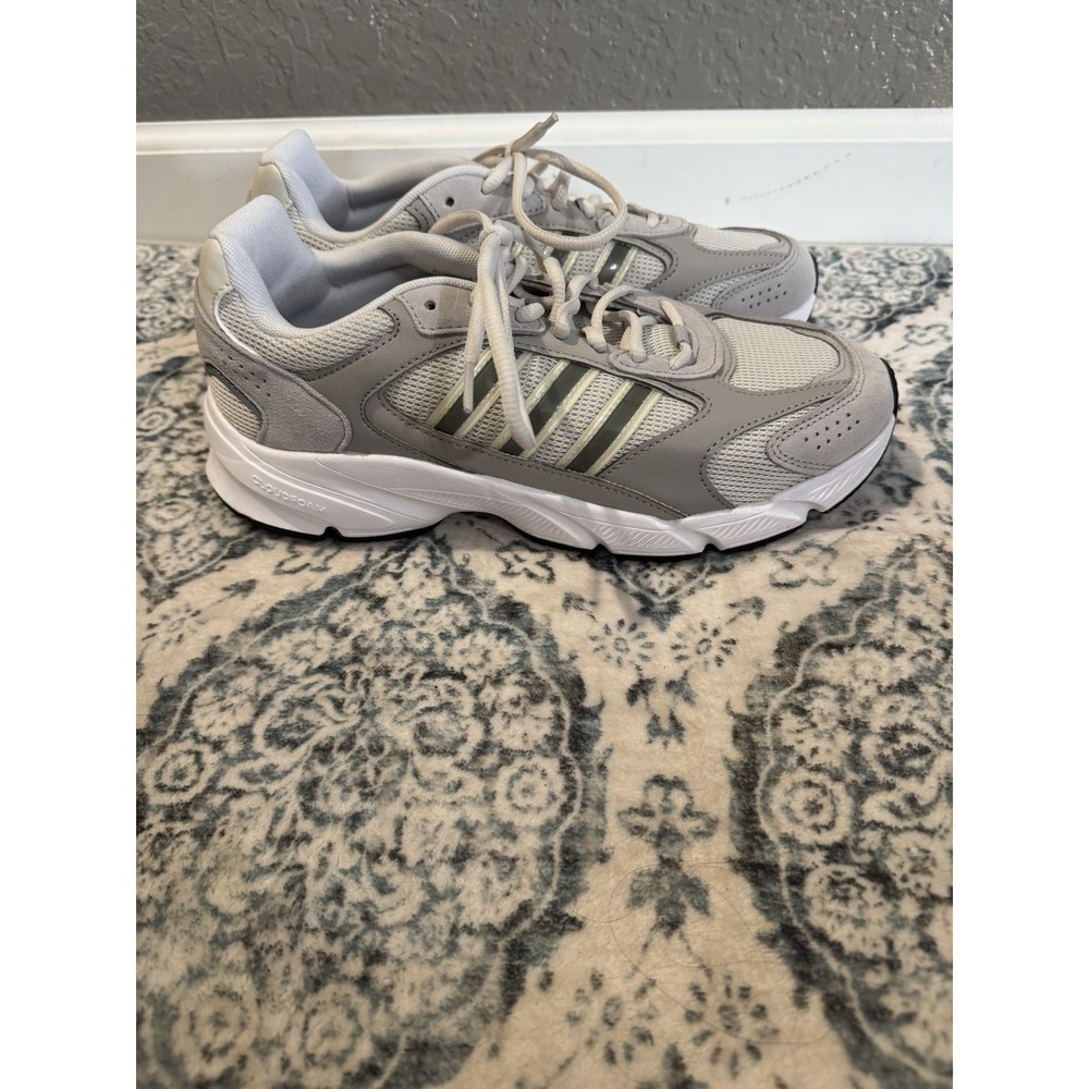 Adidas Cloudfoam Crazychaos 2000 Running Women's Sneakers 9.5 Gray White